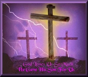 For God So Loved the world that he gave his only begotten son. John 3:16