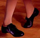 split-sole jazz boots