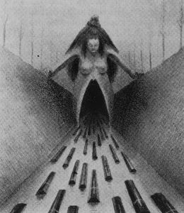 Kubin,Alfred (Austrian, 1877-1959)-Road to Hell