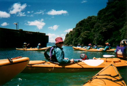 Kirsty Kayaking