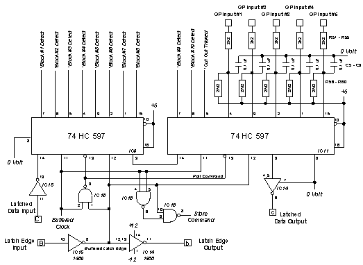 input latches and interfacing logic