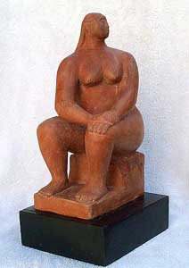 Seated Woman by Francisco Zuniga