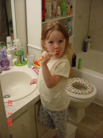 brushing