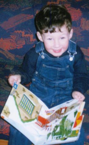 My eldest grandson, Fr�d�ric, at two and a half