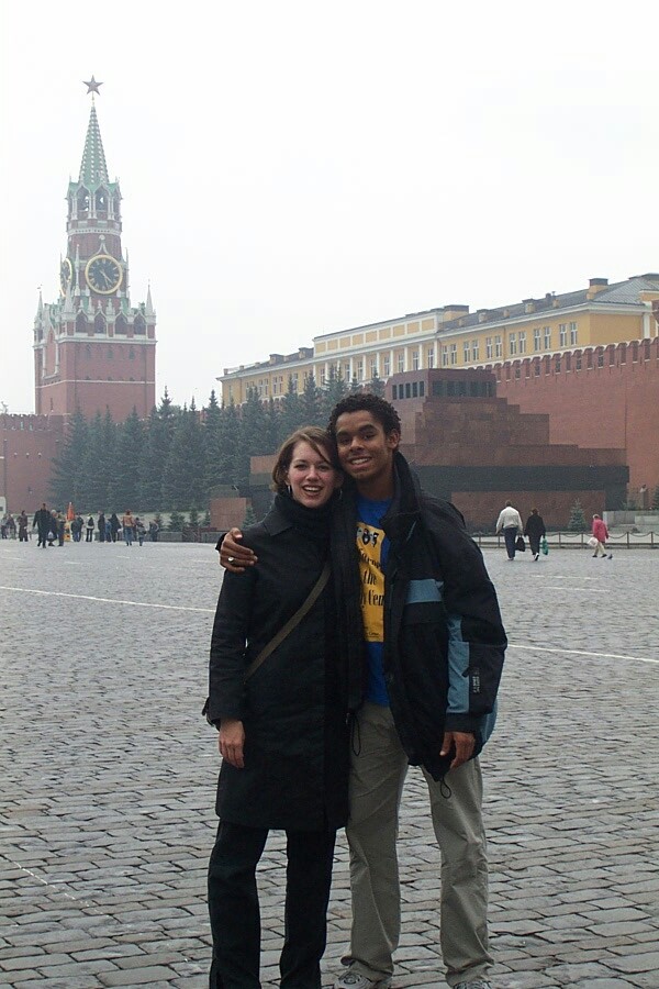 Standing in the Square with Phillip