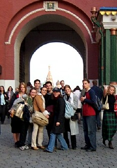 If you look closely, you can see St. Basil's behind us!