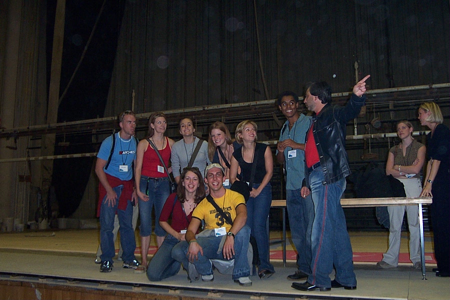 A group of Americans, Canadians, and Russians!
