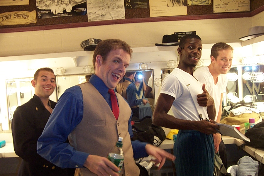 Brad, Paul, DJ, and Adam