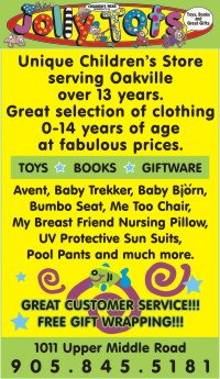 Thank you Jolly Tots for your gift certificates!