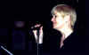 Kelly on stage