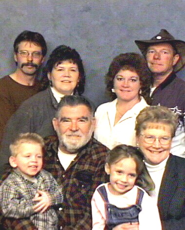 Ricky, Dad, Danielle, Mom,Reggie, Me, Melissa and Rick