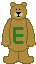 Letter E