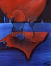 Oil on canvas board