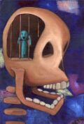 Oil on canvas board