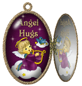 Angel hugs image
