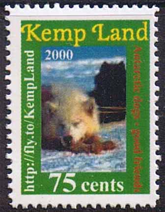 Kemp Land 2000 Dogs of the Antarctic, good friends.