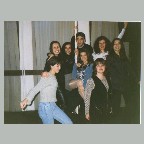 With colleagues