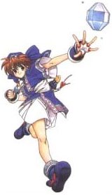 Dang she's cute... Pity she doesn't really exist...