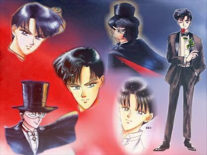 A collage of Chiba Mamoru