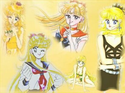A collage Aino Minako