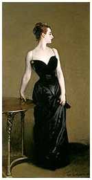 John Singer Sargent's "Madame X,"&nbsp; 1883-84