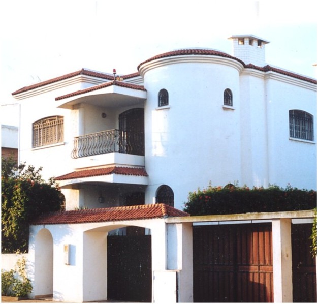 Our home in Casablanca
