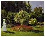 Monet's "Woman in the Garden," 1867