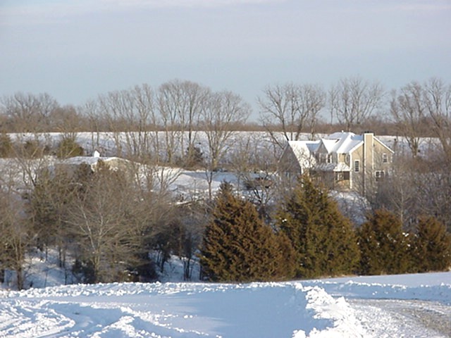 Big 10" Snow is Feb '04. Here's the front view of the 10 acres.