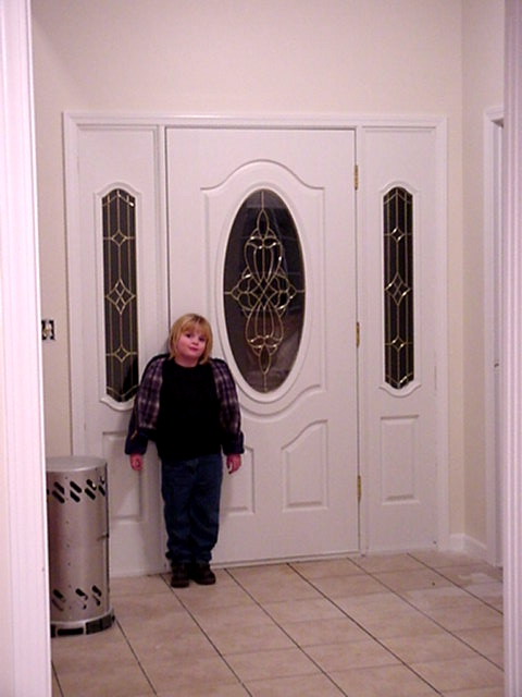Inside of the Front Entry Door. -Construction
