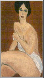 I love Modigliani's work. Although this pastel no longer belongs to me, this scan picture remains.