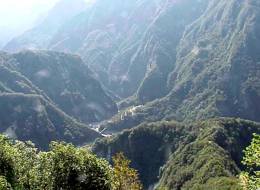 View of Tienhsiang from the Houran Pavilion