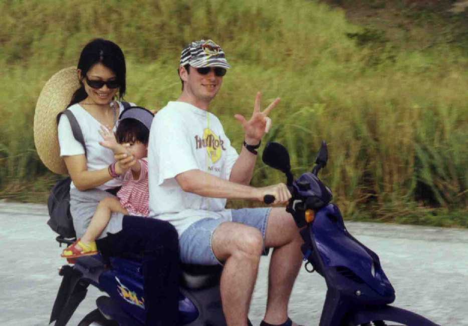 Three on a Scooter....&nbsp; Only 50 % of max usage rate. 