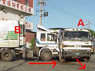 That's RIGHT!! Truck A had position and took the charge.&nbsp; If you said TRUCK A, you made the RIGHT CALL !!!