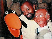 Kenny with Mr. Bird and Rudy