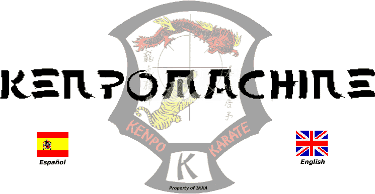 Kenpomachine/Introduction to Ed Parker's kenpo karate: structure, basics, techniques and forms, plus articles, links and pictures.