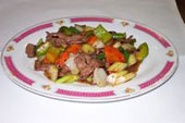 beef with black bean noodle