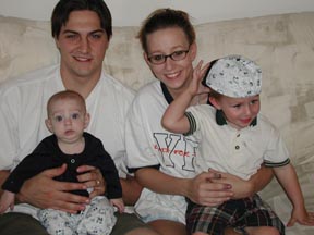 Tony, Linda, Tabin and Sabre