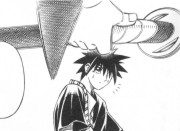 Yahiko se sorprende ante la reacci�n de Kenshin