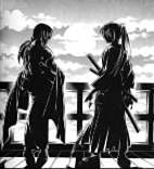 Kenshin y Tomoe permaneceran como un cuadro eterno...