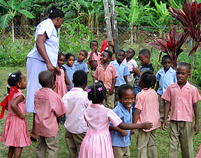 Visit a Jamaican school and be charmed by the children
