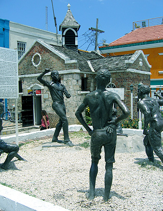 Sam Sharpe Square, downtown Montego Bay