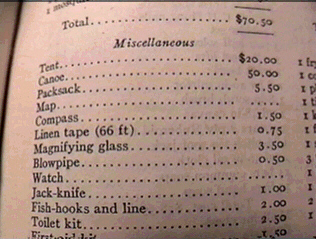 In 1927 Peele says the cost of an ordinary compass was a dollar fifty. Thirty years earlier, a nine dollar compass would be a geologists dip compass.&nbsp;&nbsp;&nbsp;&nbsp;&nbsp;&nbsp;&nbsp;&nbsp;&nbsp;&nbsp;&nbsp;&nbsp;&nbsp;&nbsp;&nbsp;&nbsp;&nbsp;&nbsp;&nbsp;&nbsp;&nbsp;&nbsp; 