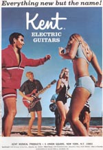 You can tell the red guitar's cord is airbrushed in