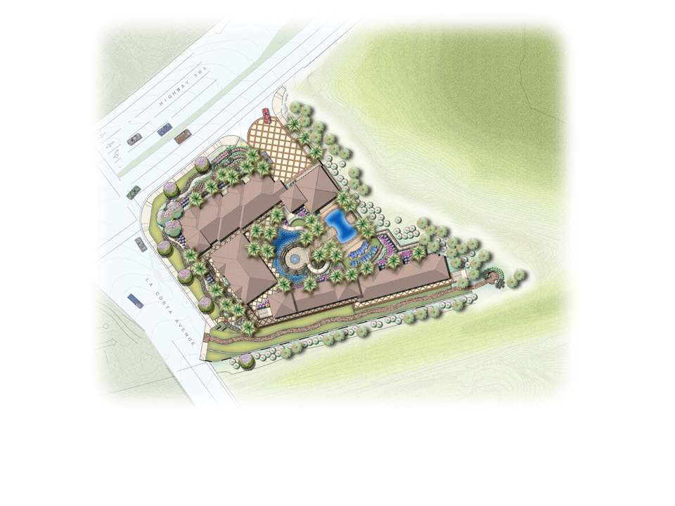 View From Above (Artist's Drawing)