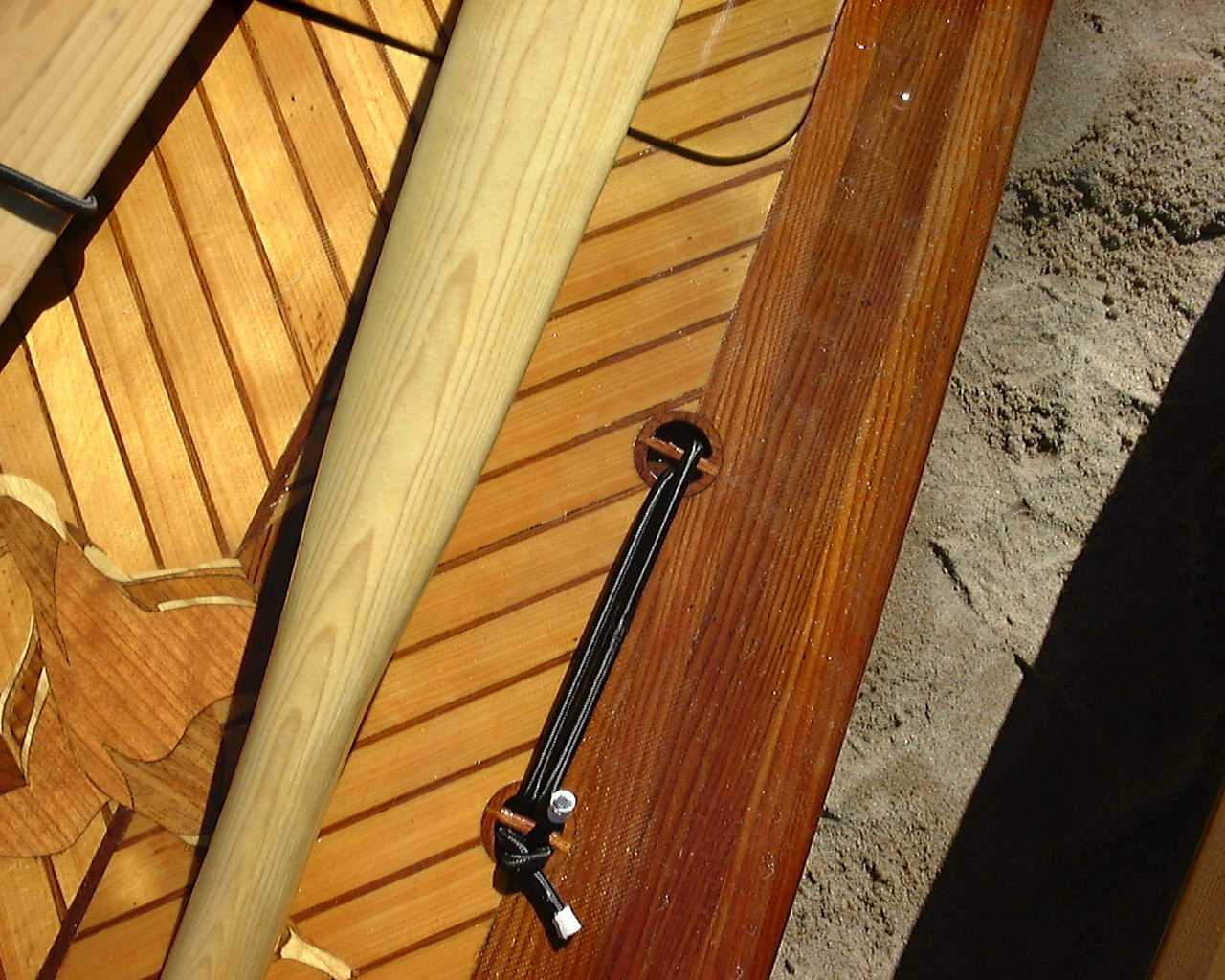 Making recessed Deck fittings