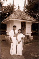 Sagar & Sreedevi @ Konoor Shiva Kshethram