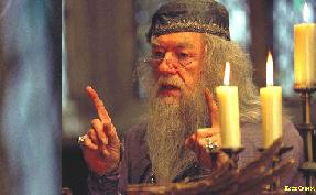 INtroducing the NEW Dumbledore....he looks much older now......