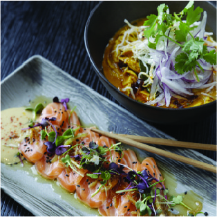 Two Plated Foods