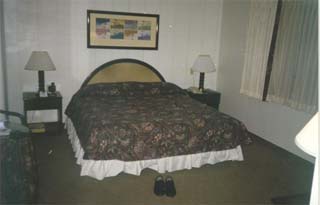 Hyatt hotel room