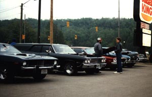 Burger King Cruise Night in Owen Sound
